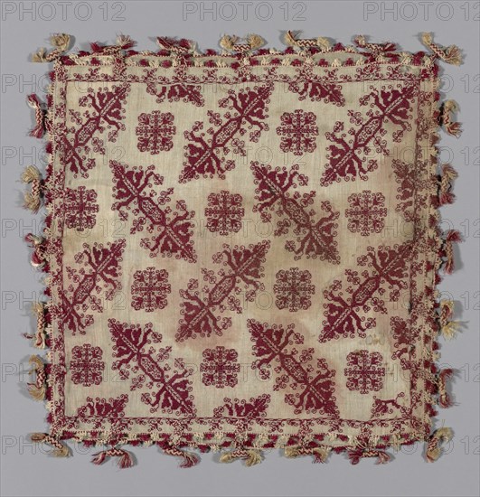 Pillow Cover, Italy, 17th century. Creator: Unknown.