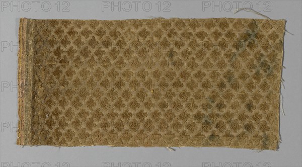 Fragment (Dress Fabric), Italy, 17th century. Creator: Unknown.