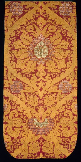 Chasuble (Back Only), Italy, 16th century. Creator: Unknown.