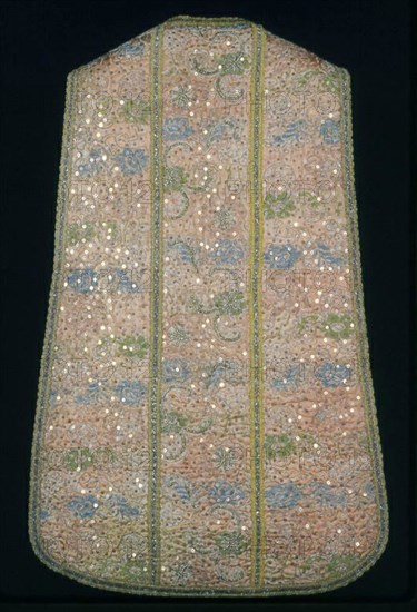 Chasuble, Italy, 1675/1725. Creator: Unknown.