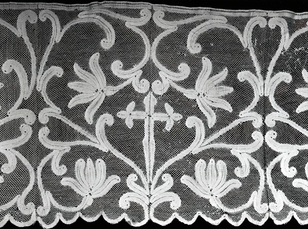 Flounce (From an Alb), Italy, 1725/75. Creator: Unknown.