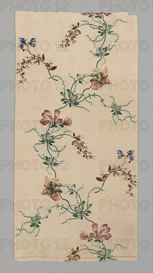 Panel (From a Skirt), England, 1741/42. Creator: Unknown.