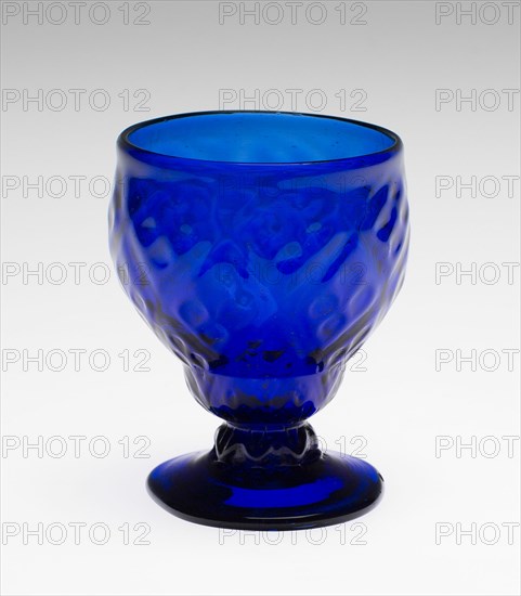 Salt, 1784/95. Creator: New Bremen Glass Manufactory.