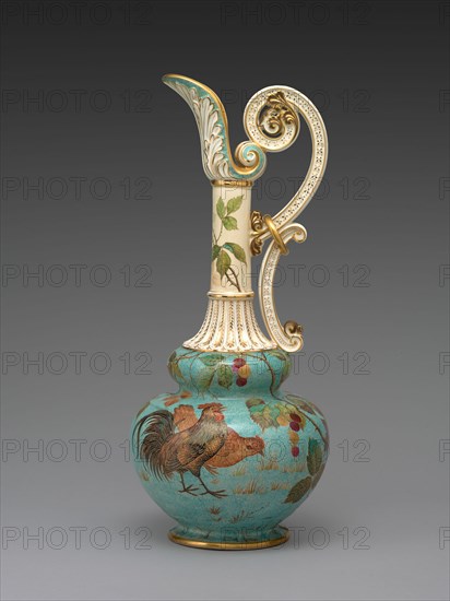 Ewer, 1886/90. Creator: Faience Manufacturing Company.