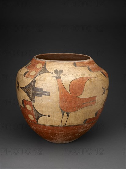 Polychrome Jar, c. 1920. Creator: Isabel Medina Toribio.