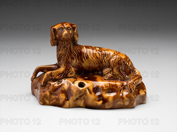 Inkstand, 1850/80. Creator: East Liverpool Pottery.