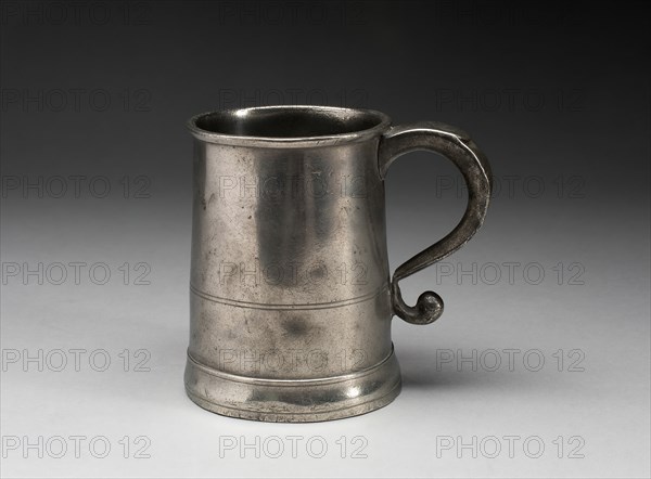 Tankard, 1810/30. Creators: Thomas Danforth Boardman, Sherman Boardman.