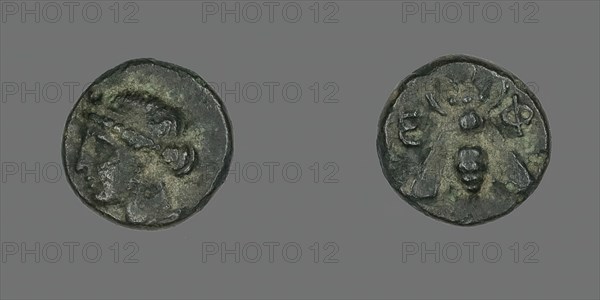 Coin Depicting the Goddess Artemis, 258-202 BCE. Creator: Unknown.