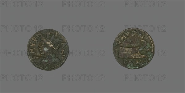 Coin Depicting the Amazon Smyrna, 1st-2nd century. Creator: Unknown.