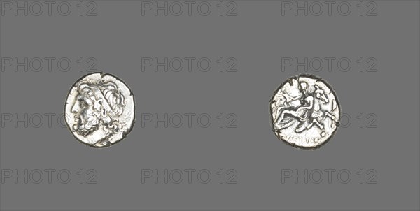 Hemidrachm (Coin) Depicting Poseidon, 3rd century BCE. Creator: Unknown.