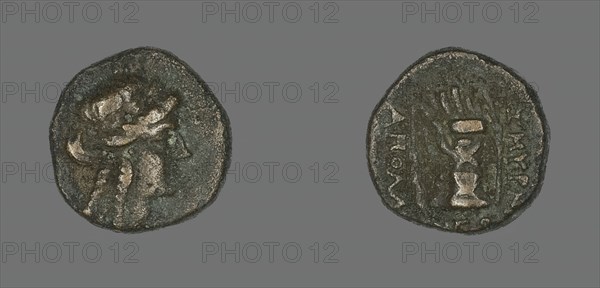 Coin Depicting the God Apollo, 2nd-1st century BCE. Creator: Unknown.