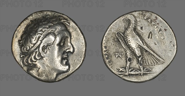 Tetradrachm (Coin) Portraying Ptolemy I Soter, 305-284 BCE and later. Creator: Unknown.