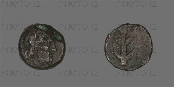 Coin Depicting the God Zeus Ammon, 247-221 BCE. Creator: Unknown.