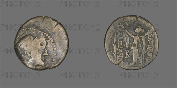 Coin Depicting the Goddess Athena, 336-323 BCE. Creator: Unknown.