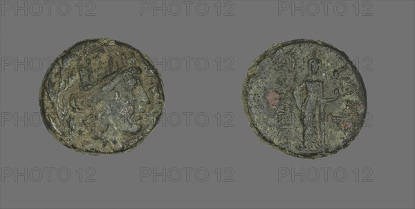 Coin Depicting the Goddess Tyche, 2nd-1st century BCE. Creator: Unknown.