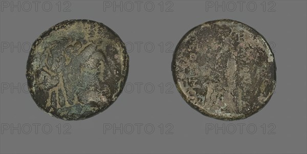 Coin Depicting the God Apollo, 2nd century BCE. Creator: Unknown.