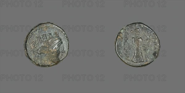 Coin Depicting the Goddess Tyche, 2nd-1st century BCE. Creator: Unknown.