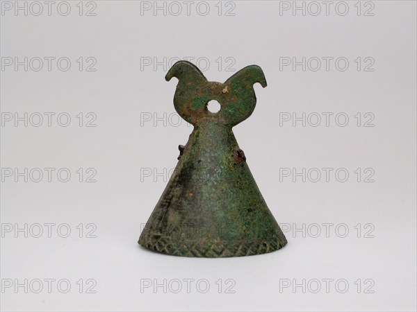 Bell, Geometric Period (800-600 BCE). Creator: Unknown.