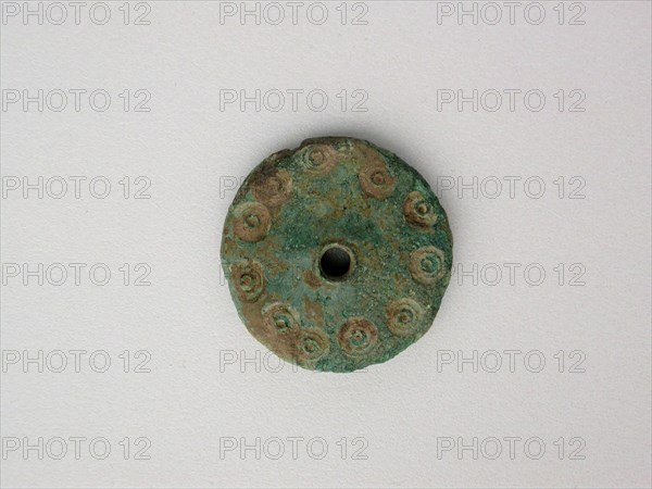 Disc, Chariot Wheel, Geometric Period (800-700 BCE). Creator: Unknown.