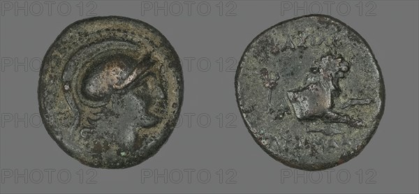 Coin Depicting the God Ares, 306-281 BCE. Creator: Unknown.