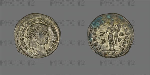 As (Coin) Portraying Emperor Galerius, 305-311. Creator: Unknown.