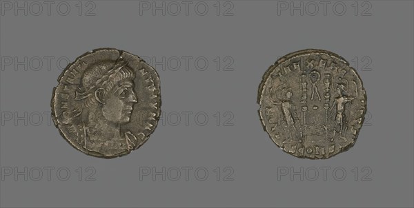 Coin Portraying Emperor Constantine II Caesar, 333-334. Creator: Unknown.