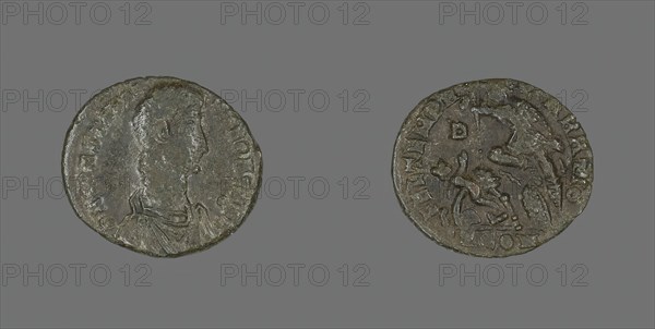 Coin Portraying Emperor Constantius II, 337-361. Creator: Unknown.