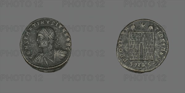 Coin Portraying Emperor Constantine I, 307-337 AD. Creator: Unknown.