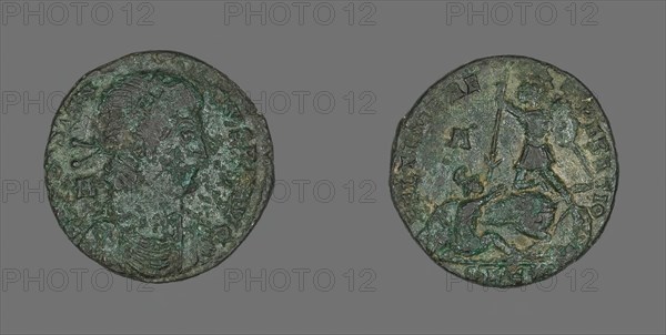Coin Portraying Emperor Constantius II, 348-350. Creator: Unknown.