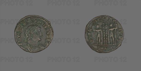 Coin Portraying Emperor Constantius II, 337-361. Creator: Unknown.