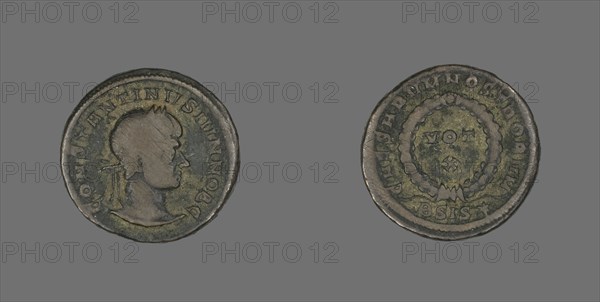 Coin Portraying Emperor Constantine I, 307-337 AD. Creator: Unknown.