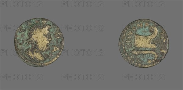 Coin Depicting the God Serapis, 193-211. Creator: Unknown.