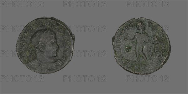 Coin Portraying Emperor Constantine I, 307-337 AD. Creator: Unknown.