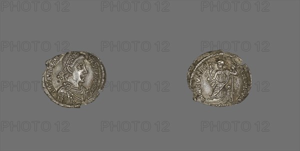 Coin Portraying Emperor Arcadius, 392-395. Creator: Unknown.