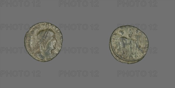 Coin Portraying Emperor Constantius II, 335-337. Creator: Unknown.