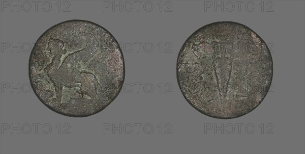 Coin Depicting a Sphinx, 138-217 (?). Creator: Unknown.