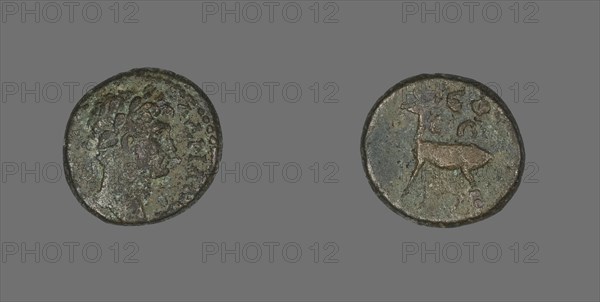 Coin Depicting Emperor Hadrian, 117-138. Creator: Unknown.