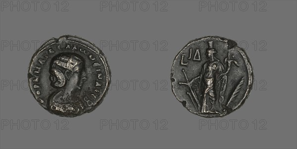 Coin Portraying Empress Salonina, 253-268. Creator: Unknown.