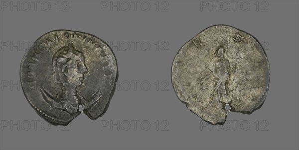 Antoninianus (Coin) Portraying Empress Salonina, 253-260. Creator: Unknown.
