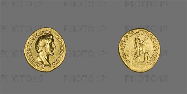 Aureus (Coin) Portraying Emperor Antoninus Pius, 138. Creator: Unknown.