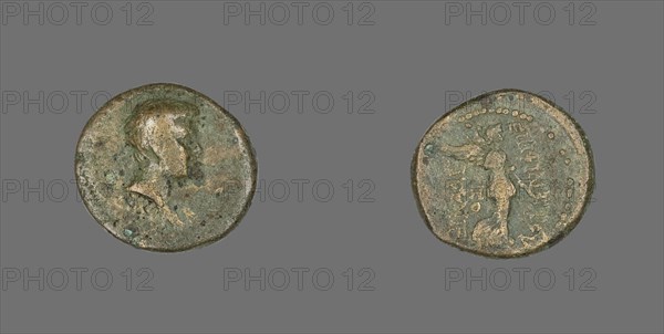 Coin Depicting a Male Bust, 55 CE. Creator: Unknown.