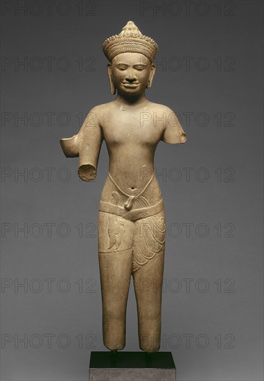 God Vishnu, Angkor period, 11th century. Creator: Unknown.