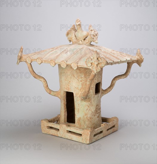 Top Story of a Tower (Tomb Model), Eastern Han dynasty (A.D.25-220). Creator: Unknown.