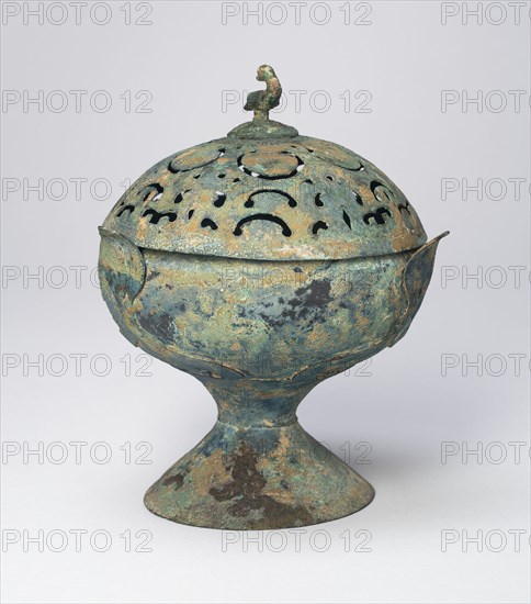 Incense Burner (Xunlu or Xianglu), Eastern Han dynasty (A.D. 25-220), 1st/2nd century A.D. Creator: Unknown.