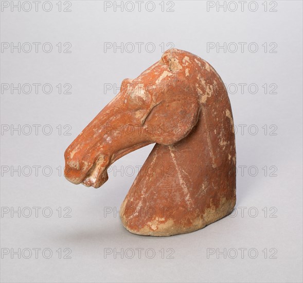 Head of a Horse, Han dynasty (206 B.C.-A.D. 221). Creator: Unknown.