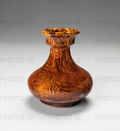 Broad Pear-shaped Jar with Everted Mouth Rim, Tang dynasty (618-906). Creator: Unknown.