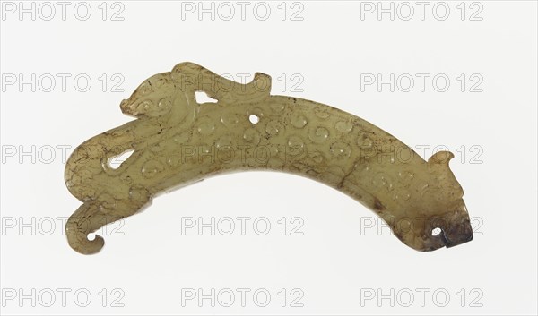 Dragon Pendant, Eastern Zhou dynasty, c. 770-256 BC 4th-3rd century B.C. Creator: Unknown.