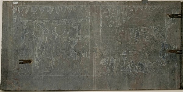 Panels from a Funerary Couch (Guanchuang), Northern Wei dynasty (386-535); c. 525. Creator: Unknown.