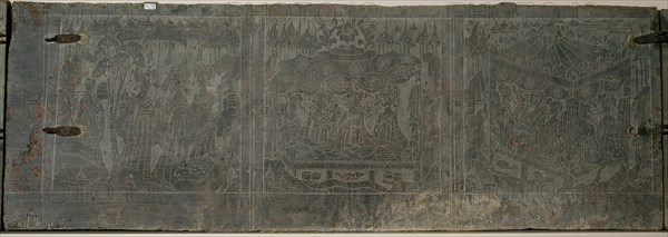 Panels from a Funerary Couch (Guanchuang), Northern Wei dynasty (386-535); c. 525. Creator: Unknown.