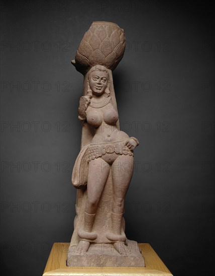 Yakshi, Kushan period, 2nd century. Creator: Unknown.